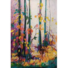 Zohaib Rind, 20 x 30 Inch, Acrylic on Canvas, Abstract Painting, AC-ZR-336